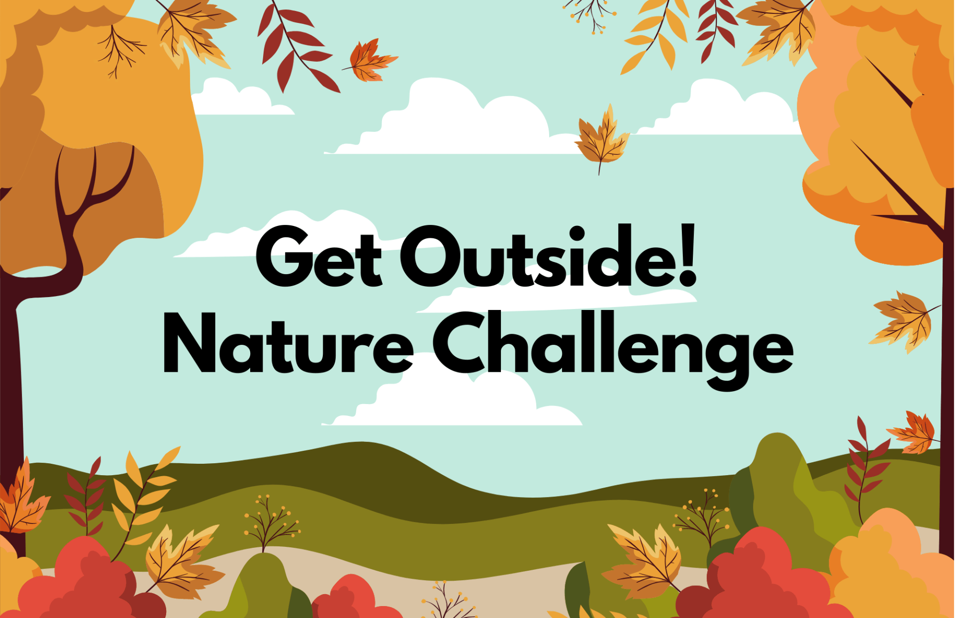 Get Ouside! Nature Challenge Logo