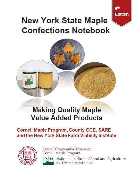 New York Maple Confections Notebook cover