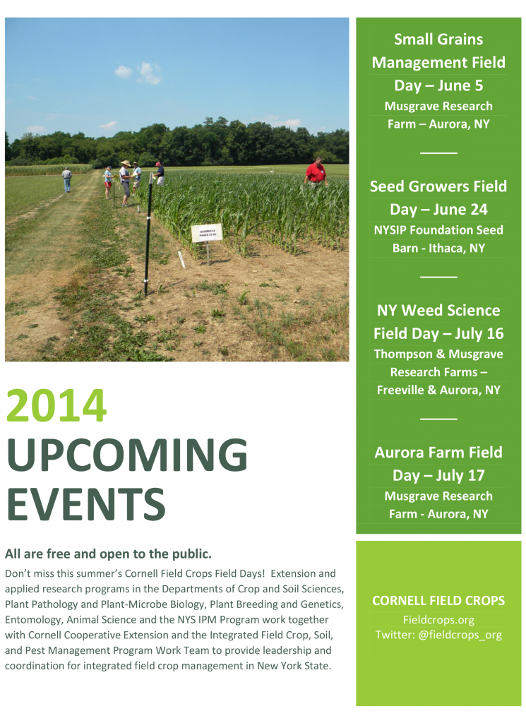 2014 Upcoming Events