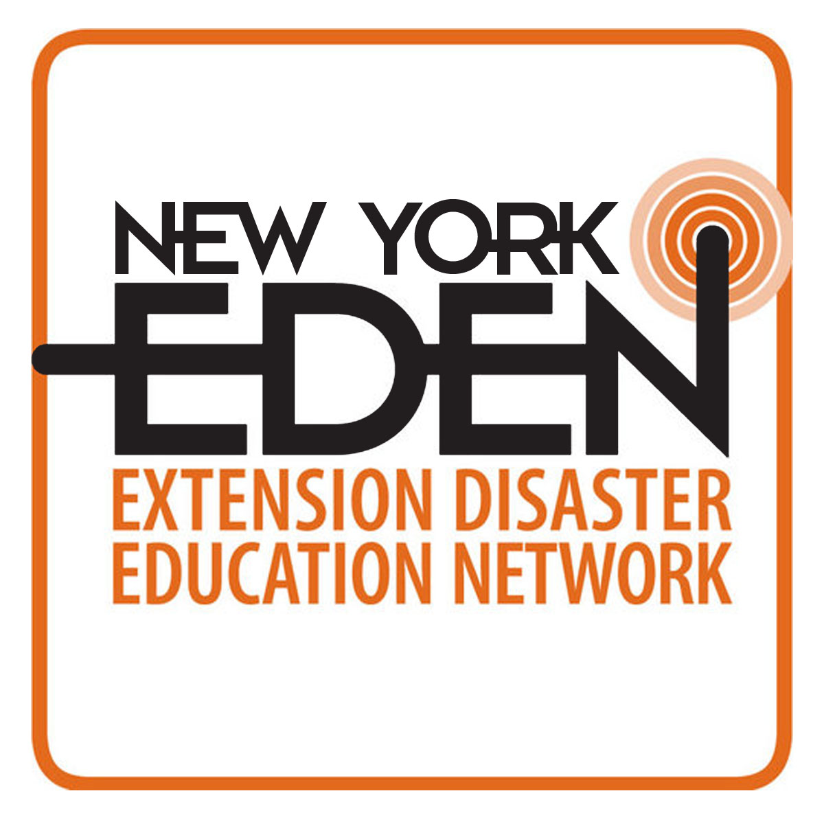 New York EDEN (Extension Disaster Education Network) logo
