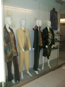 Ollie McNamara exhibit at the Cornell Costume and Textile Collection