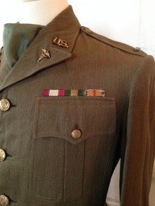 Army Distinguished Service, Mexican Border Service, and World War I Victory Ribbons 