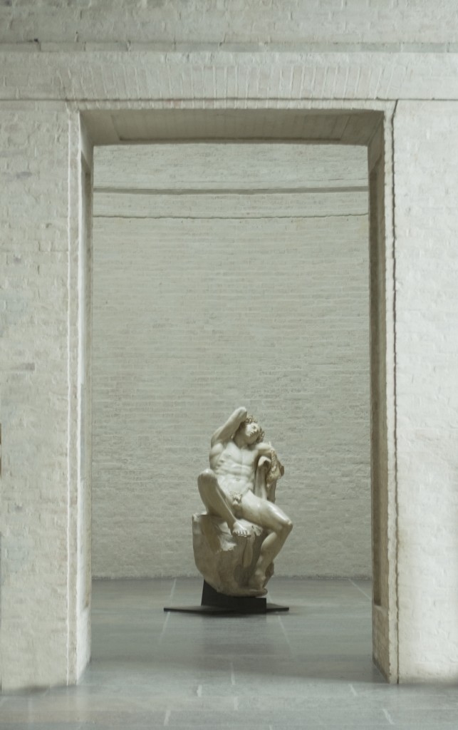  Glyptothek Interior with the Barberini Faun Statue