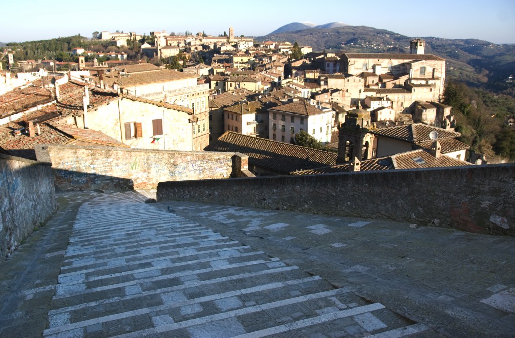 Perugia in the morning