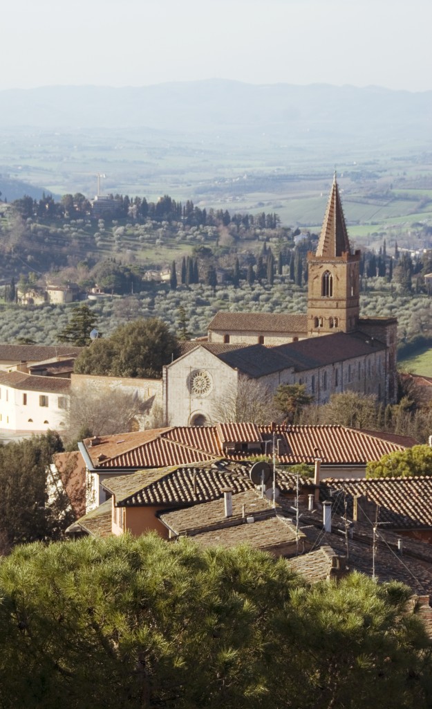 overlooking the beautiful umbrian countryside from Perugia