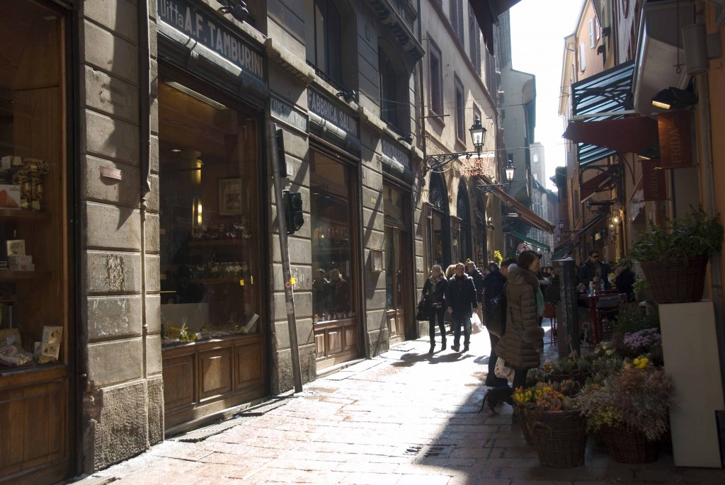 A street in Bologna