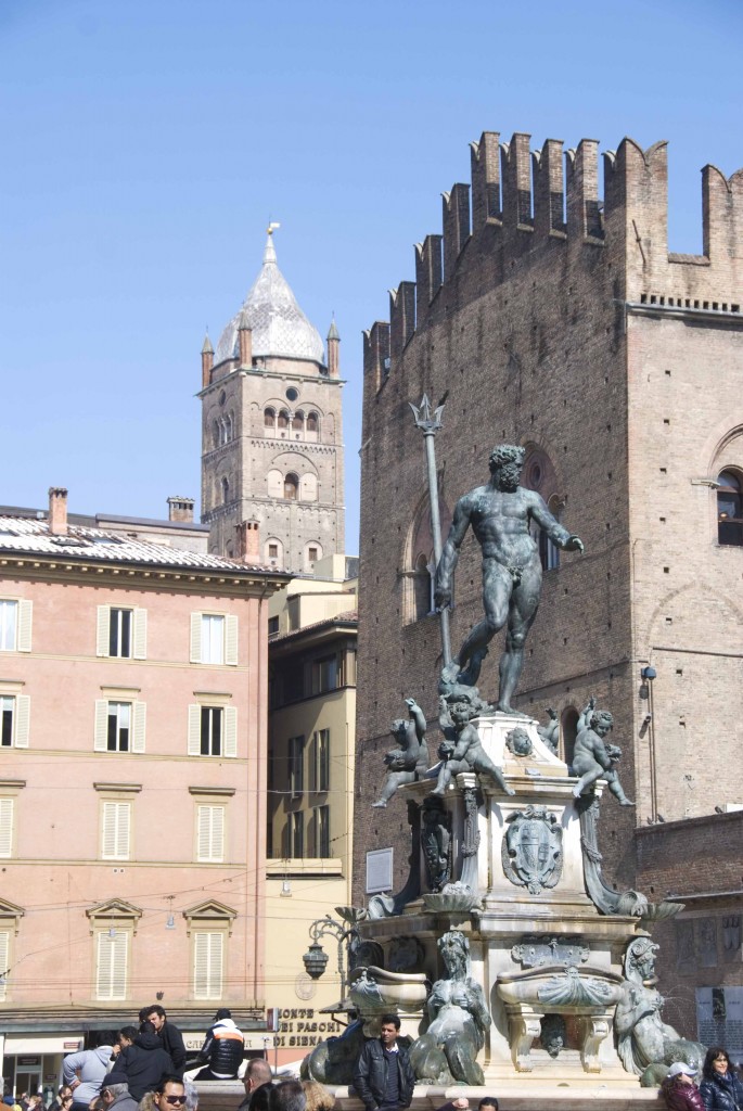 Bologna's Neptune statue