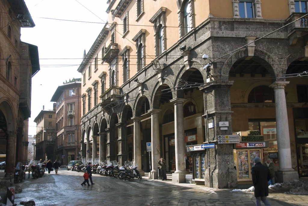 One of Bologna's streets