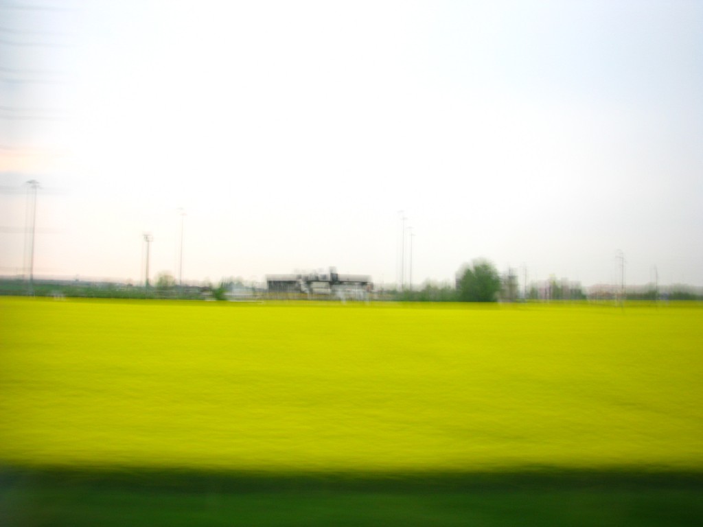 Fields Along the Autostrade