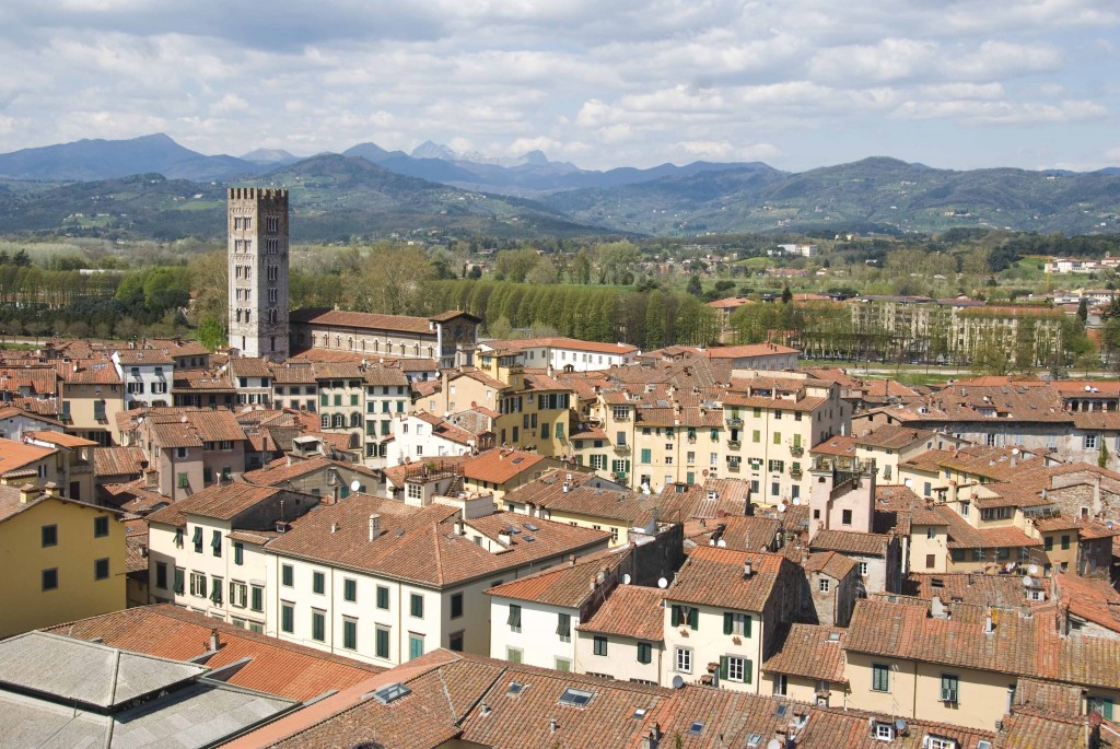 Aerial View of Lucca