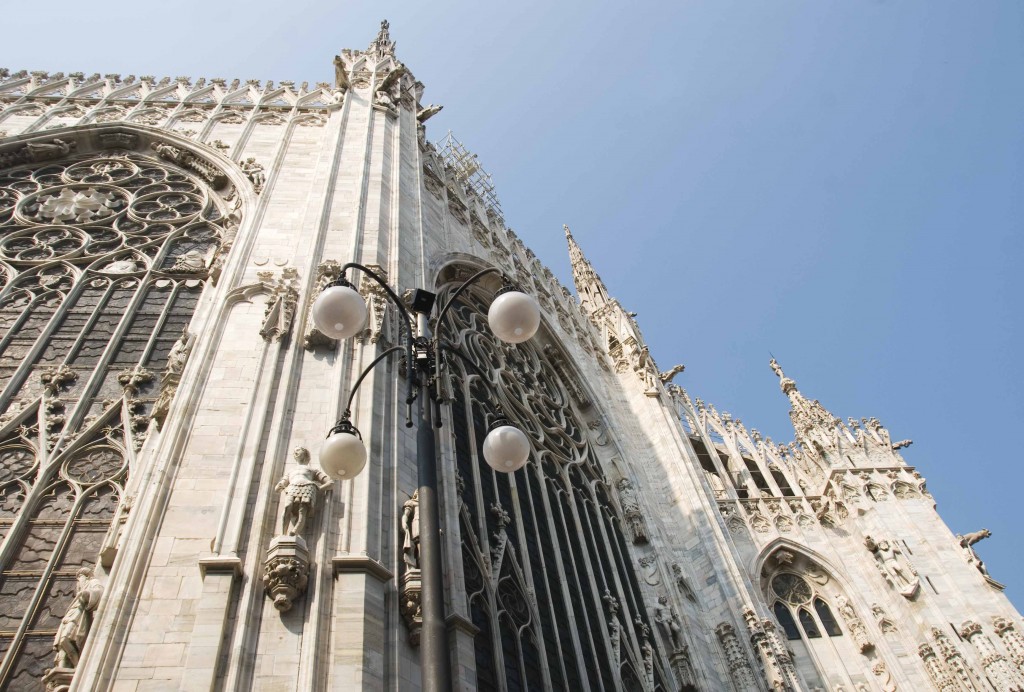Exterior Facade of Duomo di Milano