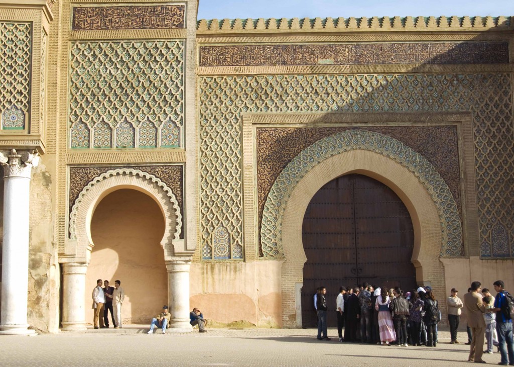 Bab Monsour in Meknes