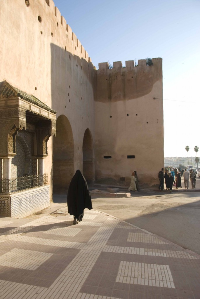 Outside of the city gates of Meknes