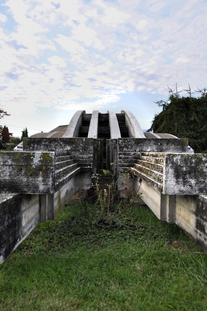 main tomb of Brion Cemetery