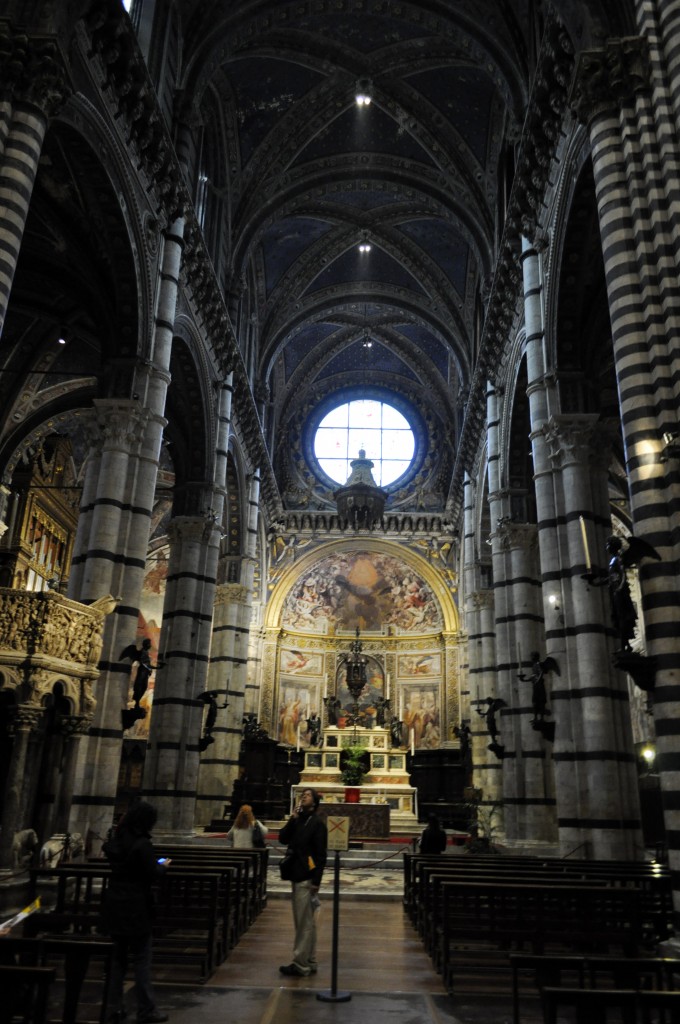 Interior of Cathedral of Siena