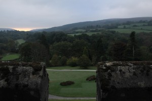 a view of Dartmoor National Park from Bovey Castle