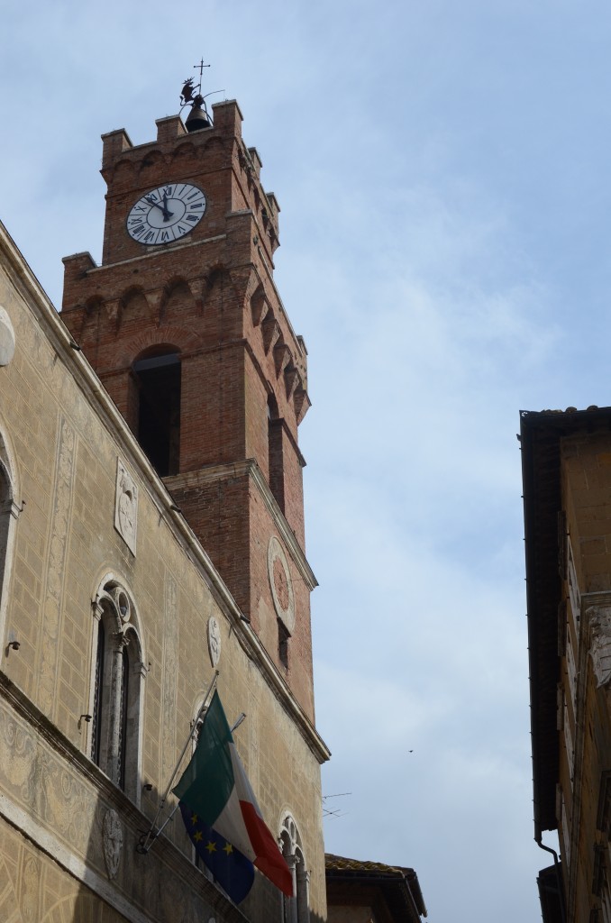 One of the towers of Pienza