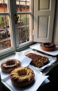 Cake by the window! Photo: Melody Stein