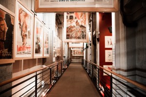 Gallery of posters at National Museum of Cinema in Turin. Photo by Jeannette Pang