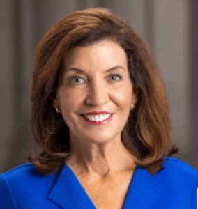 Governor Kathy Hochul, 57th Governor of New York State. 
