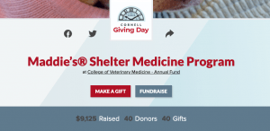 Maddie's® Shelter Medicine Program Donor Summary