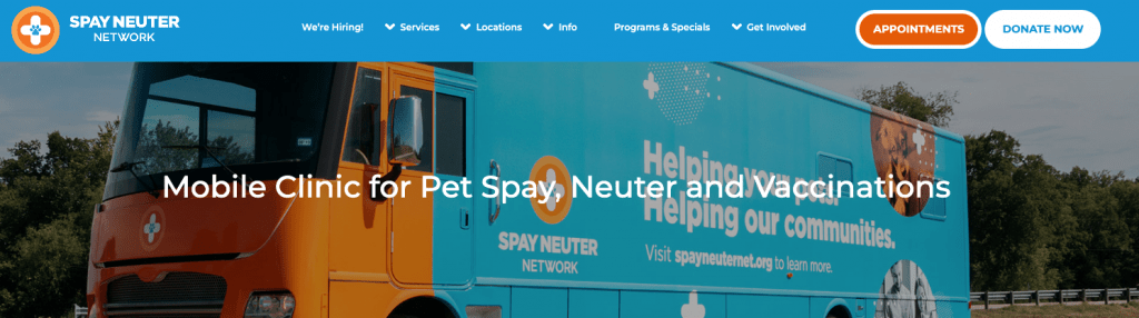 Spay Neuter Network Mobile Clinic