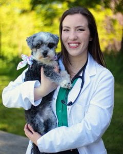 Dr. Abby Reichard, Janet L. Swanson Intern of Shelter Medicine 