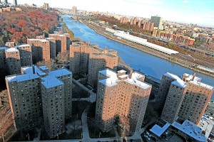 Figure 3: Aerial Image of NYC Public Housing. NYCHA (2013). Untitled [Photograph], Retrieved November 16, 2013, from: http://observer.com/2012/09/john-rhea-nycha-public-housing-washington-crisis/
