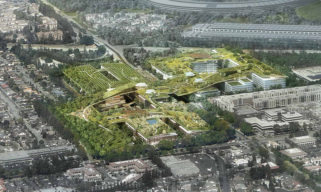 “The Hills at Vallco Project” Source: Taken by Sand Hill Property Company, Accessed November 28, 2015. http://www.theguardian.com/cities/2015/sep/18/dying-californian-shopping-mall-worlds-largest-green-roof