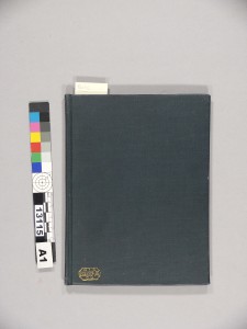 Cloth binding added by a commercial binder, probably in the 20th century.
