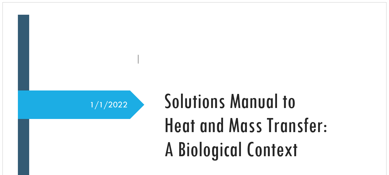 Cover page showing the title of the text for which it is a solutions manual