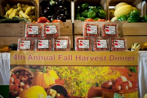 Harvest Dinner Display photo by Lindsay France (UPHOTO) © Cornell University Photography 