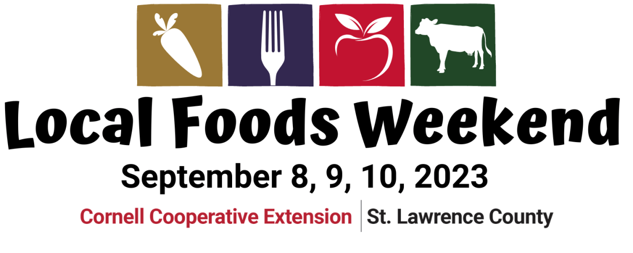 Logo for Local Foods Weekend Event in September