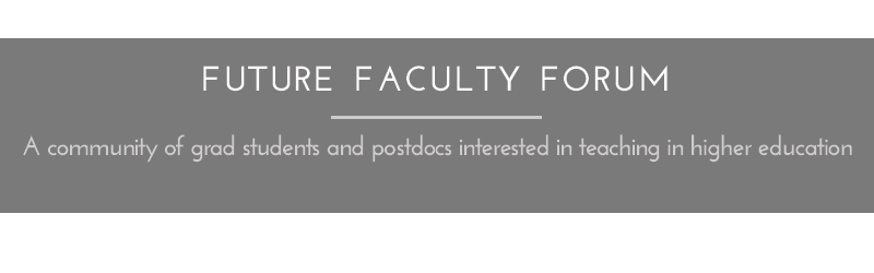 Future Faculty Forum