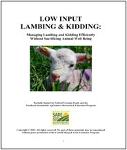 Low Input Lambing & Kidding cover image