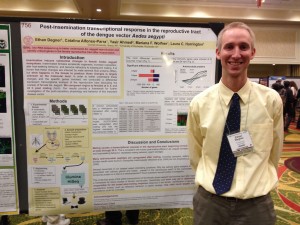 Ethan presents his research at ASTMH 2014