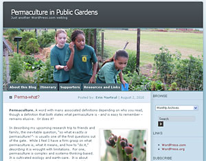 Visit Erin's blog, Permaculture in Public Gardens