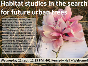 urban tree seminar