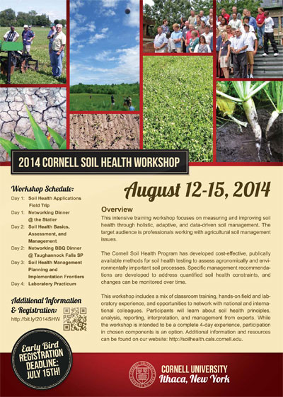 soil health workshop flyer