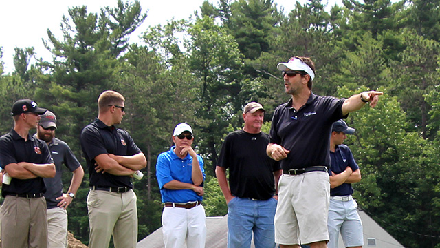 Rossi at 2015 Turf Field Day at Cornell's Bluegrass Lane Turf and Landscape Research Facility