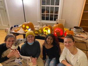 Huberman Lab with pumpkins (2021)!