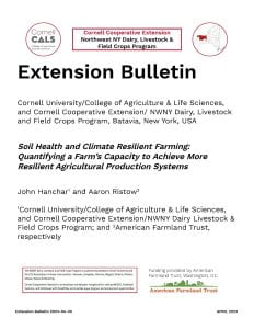 Front of Extension Bulletin