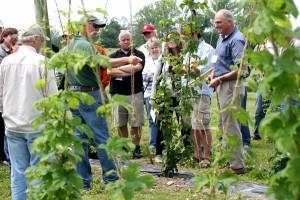 A scene from a recent Hop conference in western NY.
