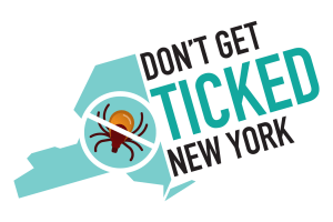 Don't Get Ticked NY campaign logo