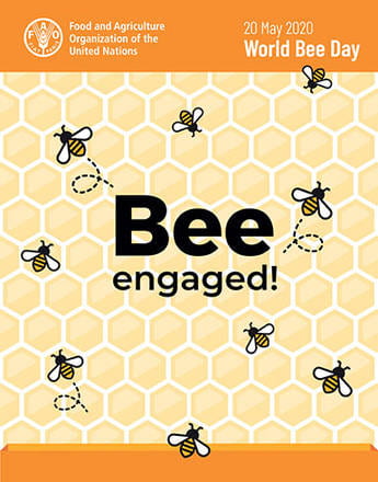 poster of world bee day