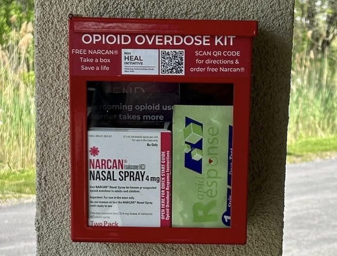 public opioid overdose kit