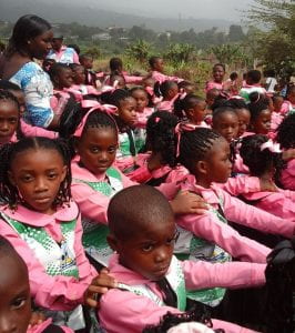 School children in Cameroon
