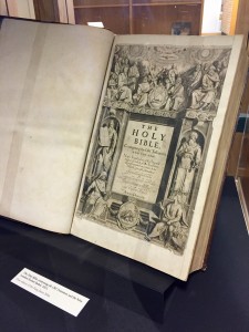 first edition of the King James Holy Bible