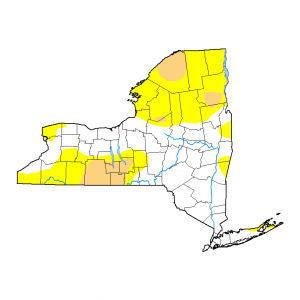NY Drought Monitor Map
