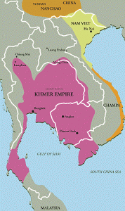 Map 2: Khmer (1oth century)